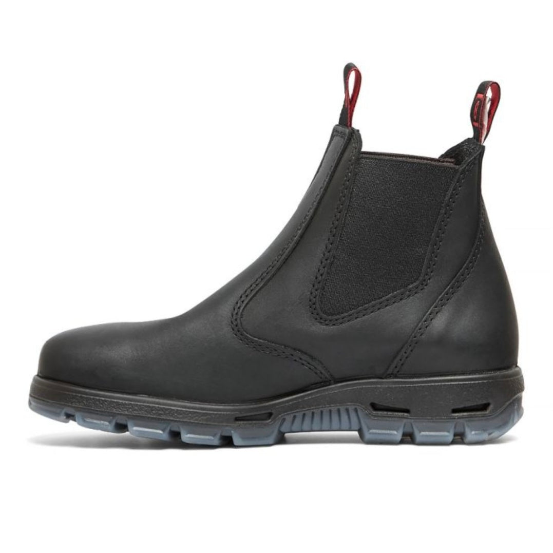 Redback Soft Toe Black Boots