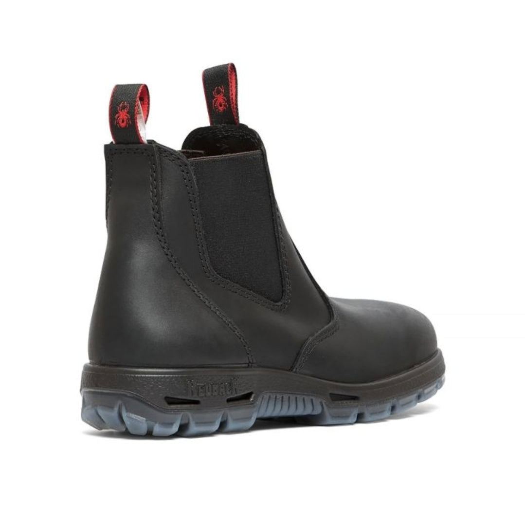 Redback Soft Toe Black Boots