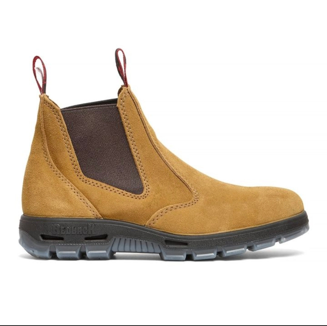 Redback Bobcat  Soft Toe Boot Banana Suede